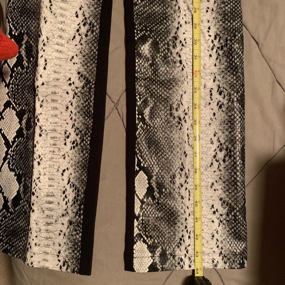 I.AM.GIA Faux Snakeskin & Leather Straight Leg 'Hendrix'' Pants - Picture 12 of 13